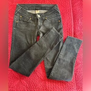 True Religion, Black Jean, Size 28